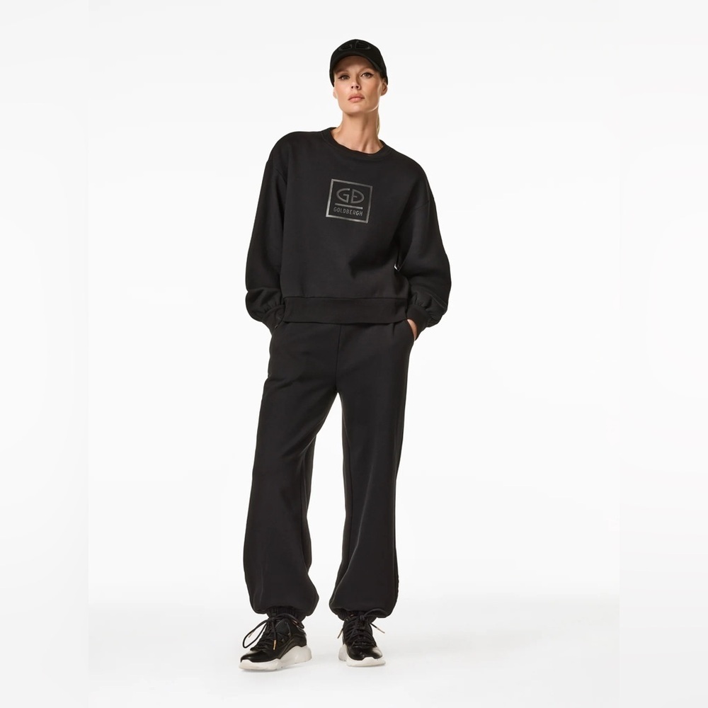 Goldbergh Relax Sweater and Lounger Pants in Black SET